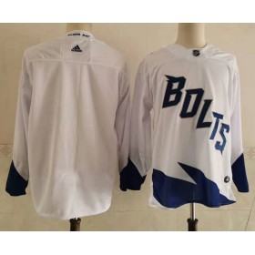 Tampa Bay Lightning Blank Adidas 2022 Stadium Series Authentic Shirt - Mannen